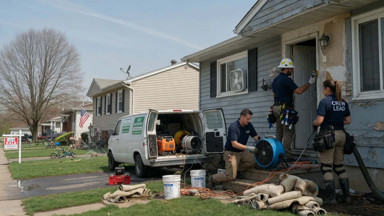 Flood Cleanup in La Coste, TX near me