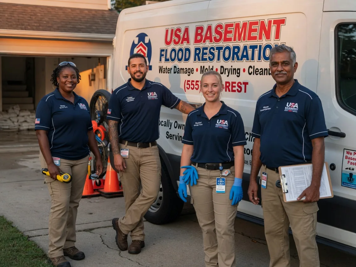 Basement Flood Cleanup company in La Coste, TX