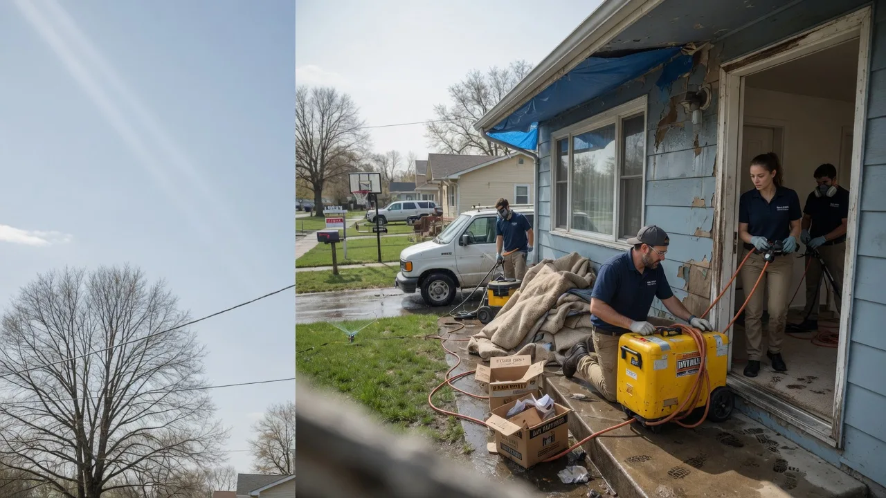 Basement Flood Cleanup in La Coste, TX near me